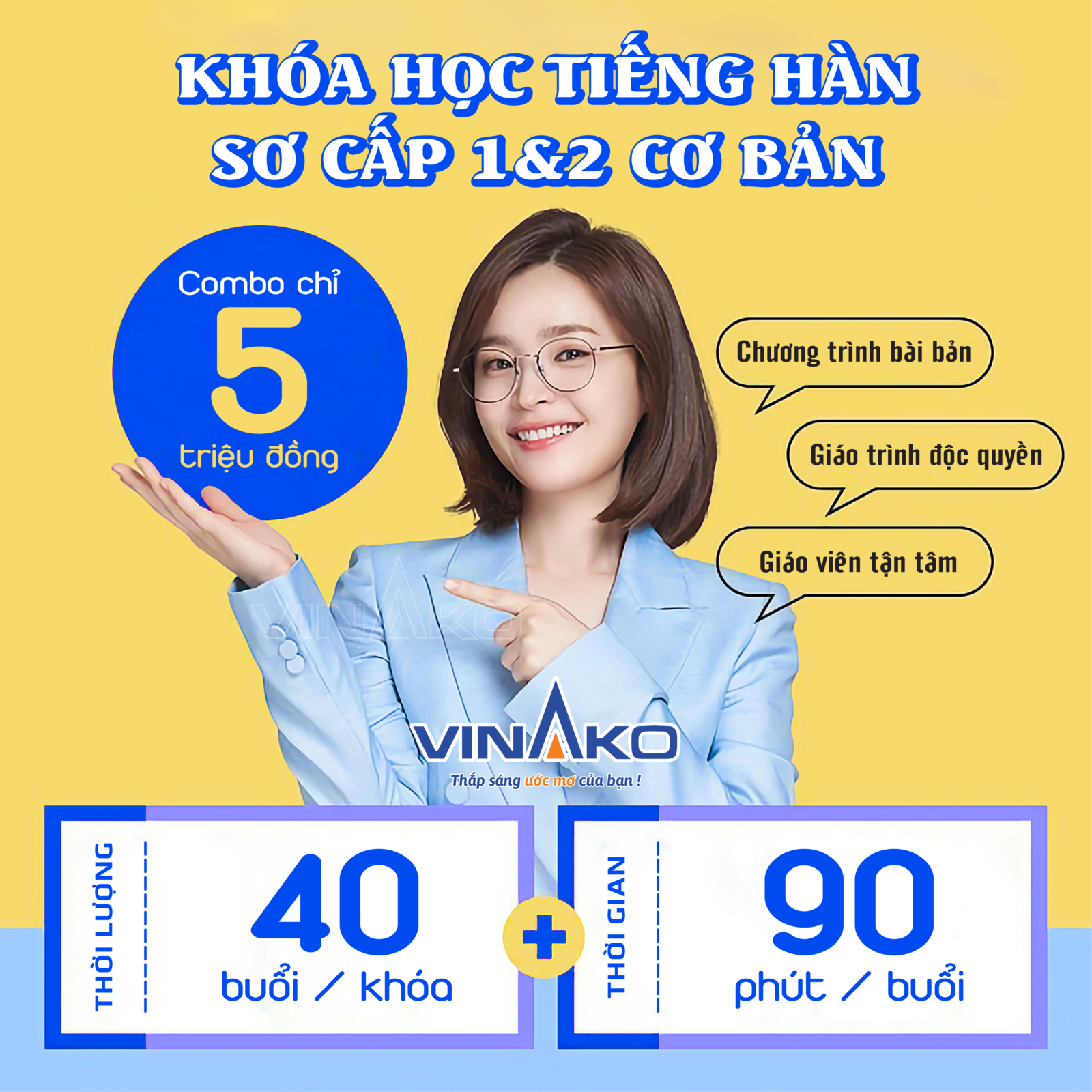 Khoa Hoc Tieng Han So Cap 1&2 Co Ban